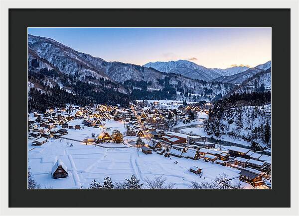 Shirakawago Winter Serenity
