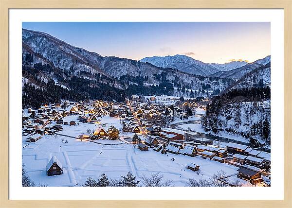 Shirakawago Winter Serenity