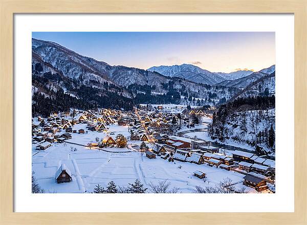 Shirakawago Winter Serenity