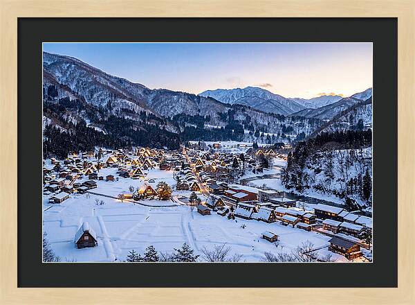 Shirakawago Winter Serenity