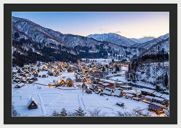 Shirakawago Winter Serenity