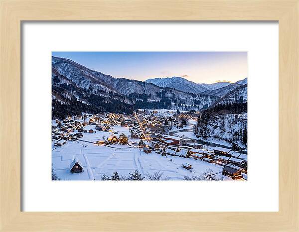Shirakawago Winter Serenity