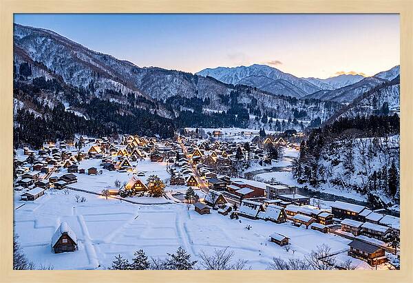 Shirakawago Winter Serenity