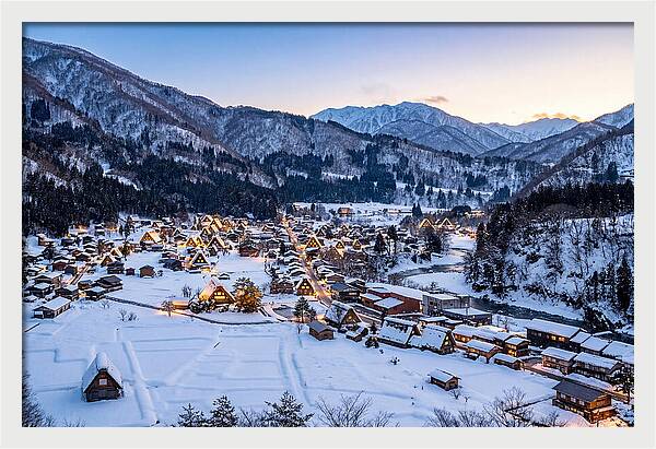 Shirakawago Winter Serenity