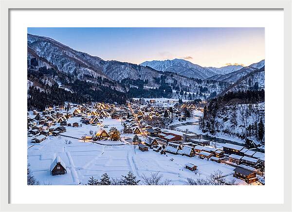 Shirakawago Winter Serenity