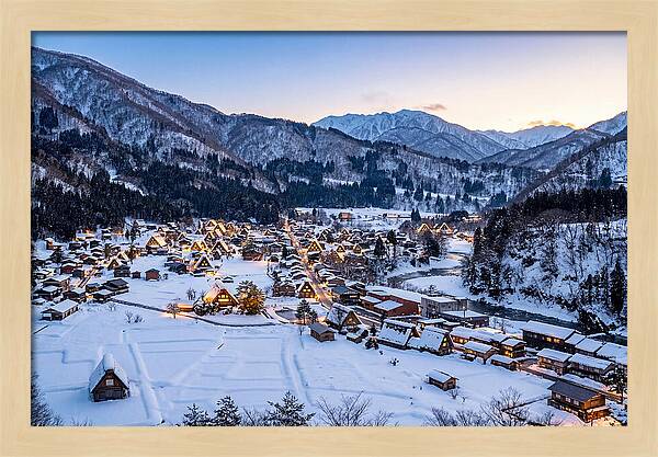 Shirakawago Winter Serenity