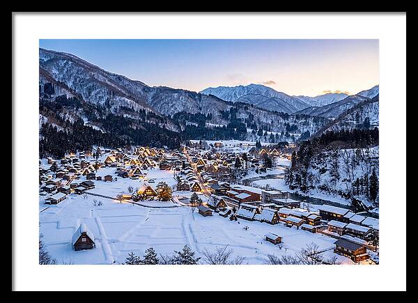 Shirakawago Winter Serenity