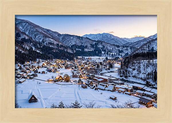 Shirakawago Winter Serenity