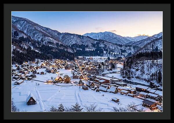 Shirakawago Winter Serenity