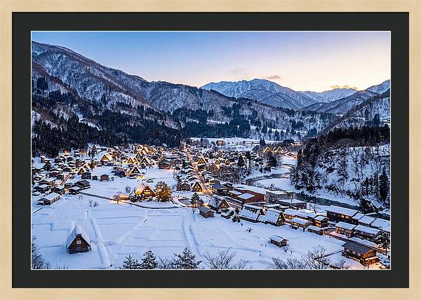 Shirakawago Winter Serenity