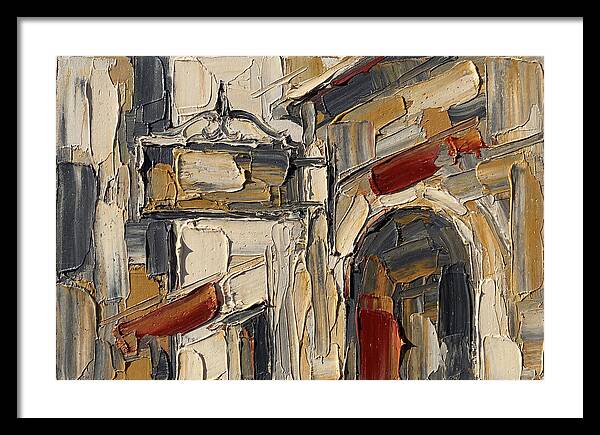 Shop Sign In Palette Knife Style