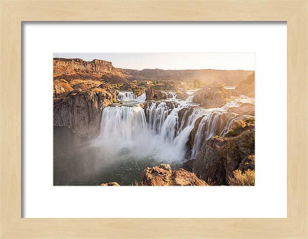 Shoshone Falls In Full Glory