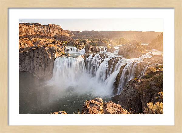 Shoshone Falls In Full Glory
