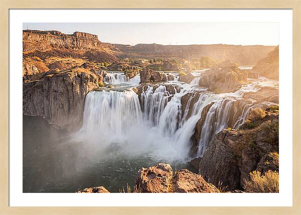 Shoshone Falls In Full Glory
