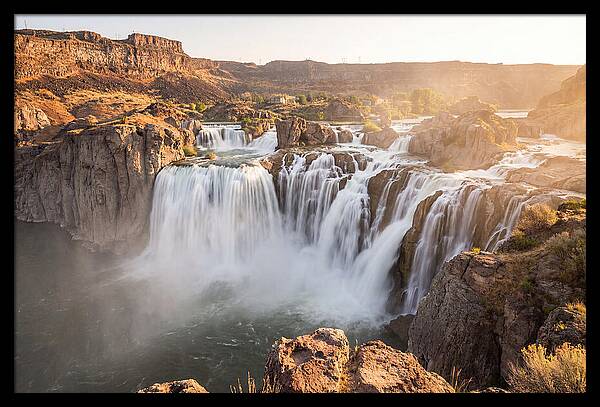 Shoshone Falls In Full Glory
