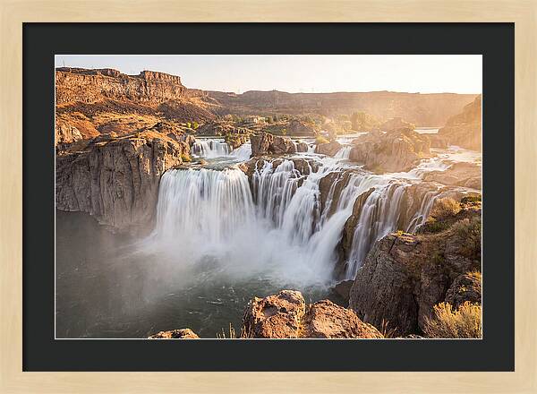 Shoshone Falls In Full Glory