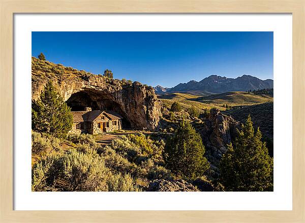 Shoshone Ice Caves Entrance