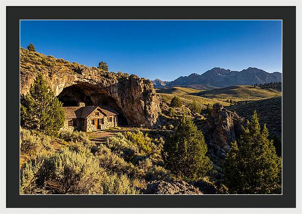 Shoshone Ice Caves Entrance