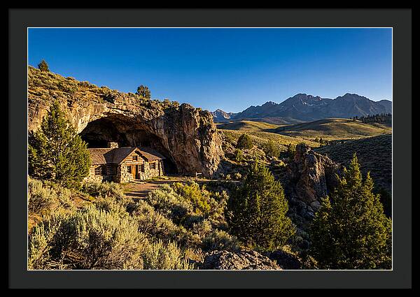 Shoshone Ice Caves Entrance