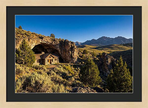 Shoshone Ice Caves Entrance