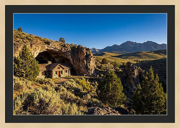 Shoshone Ice Caves Entrance