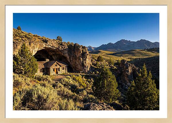 Shoshone Ice Caves Entrance