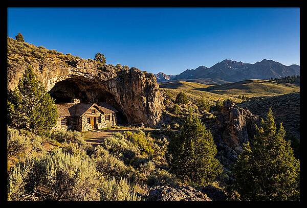 Shoshone Ice Caves Entrance