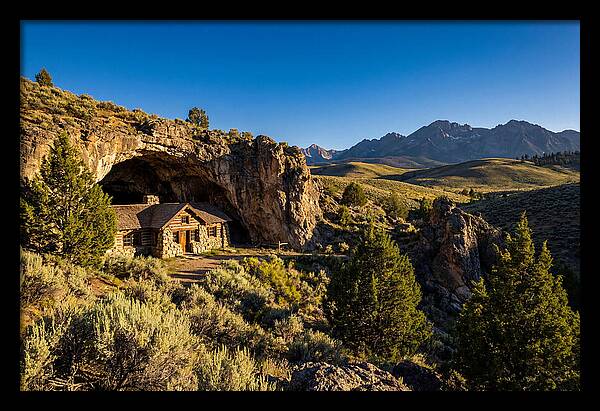 Shoshone Ice Caves Entrance