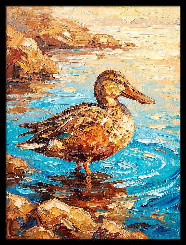 Shoveler In The Mediterranean