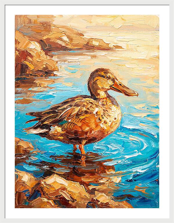 Shoveler In The Mediterranean