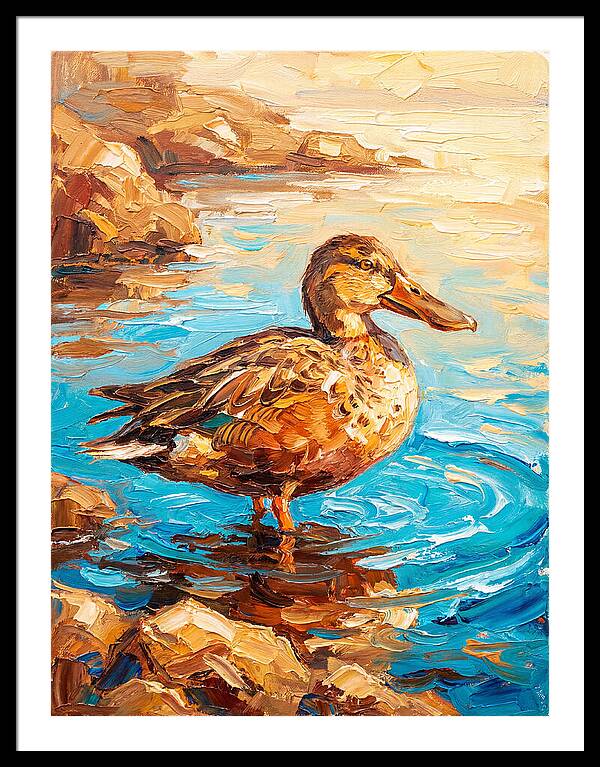 Shoveler In The Mediterranean