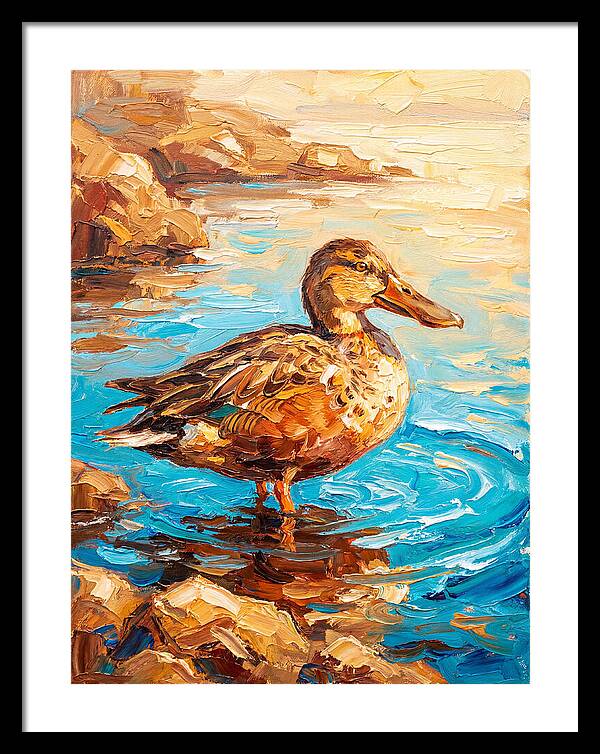Shoveler In The Mediterranean