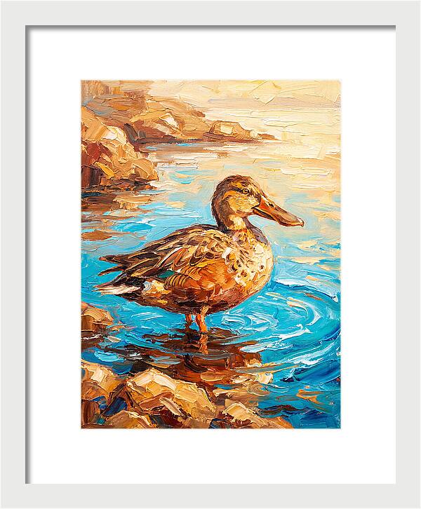 Shoveler In The Mediterranean