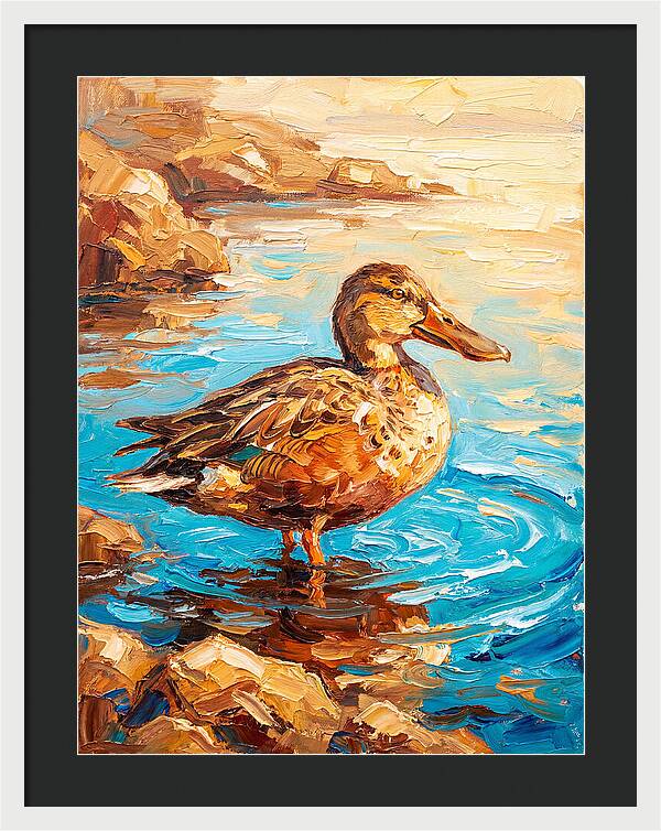 Shoveler In The Mediterranean