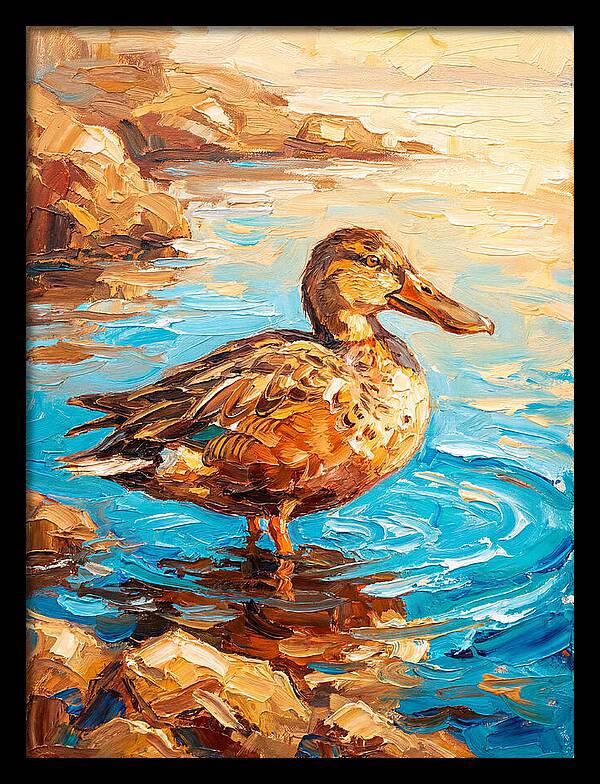Shoveler In The Mediterranean