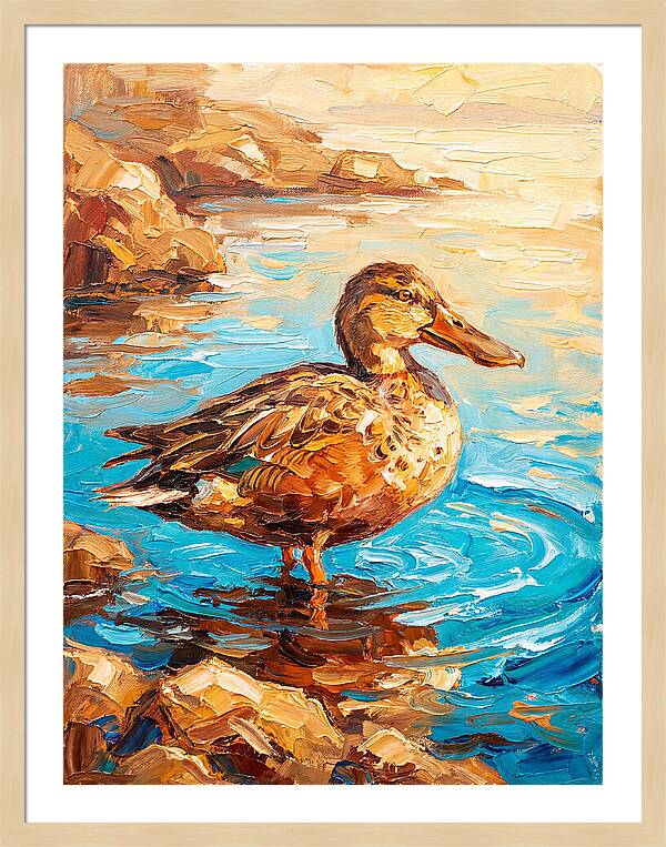 Shoveler In The Mediterranean