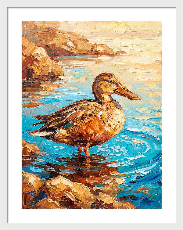 Shoveler In The Mediterranean