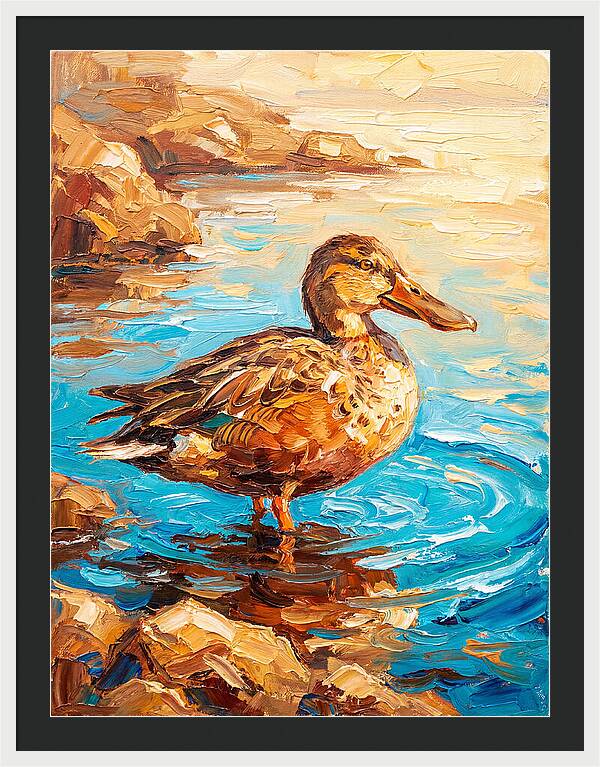 Shoveler In The Mediterranean