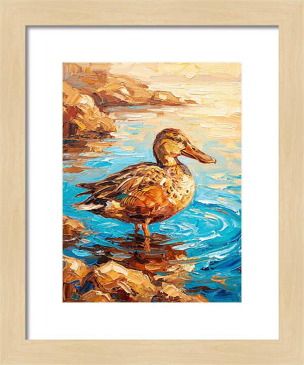 Shoveler In The Mediterranean