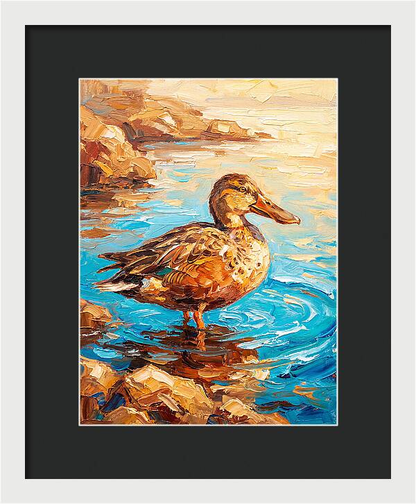 Shoveler In The Mediterranean