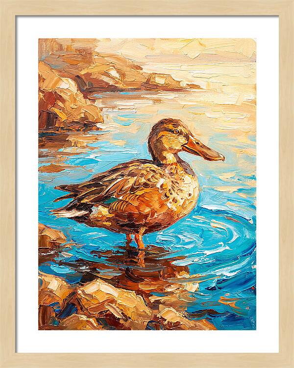 Shoveler In The Mediterranean