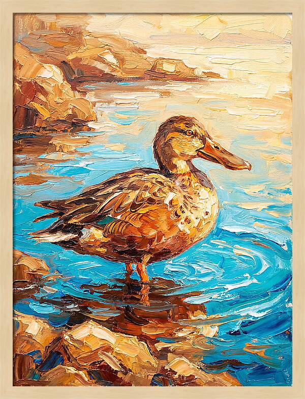 Shoveler In The Mediterranean