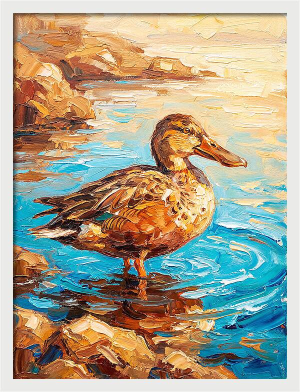 Shoveler In The Mediterranean