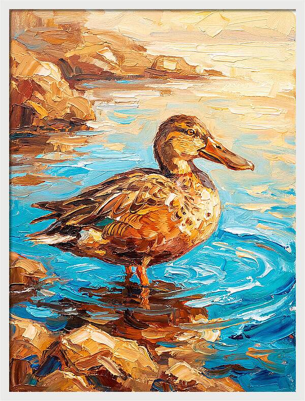 Shoveler In The Mediterranean