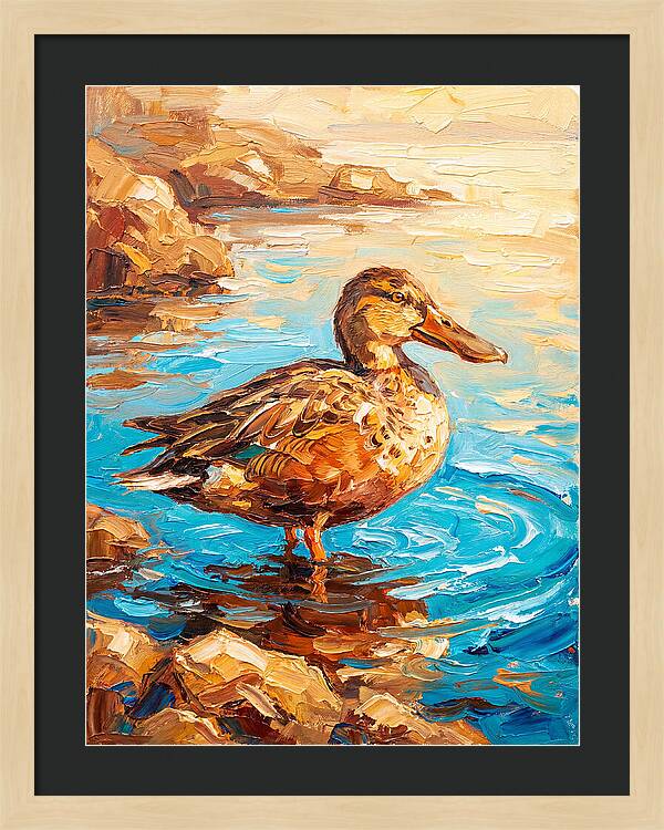 Shoveler In The Mediterranean