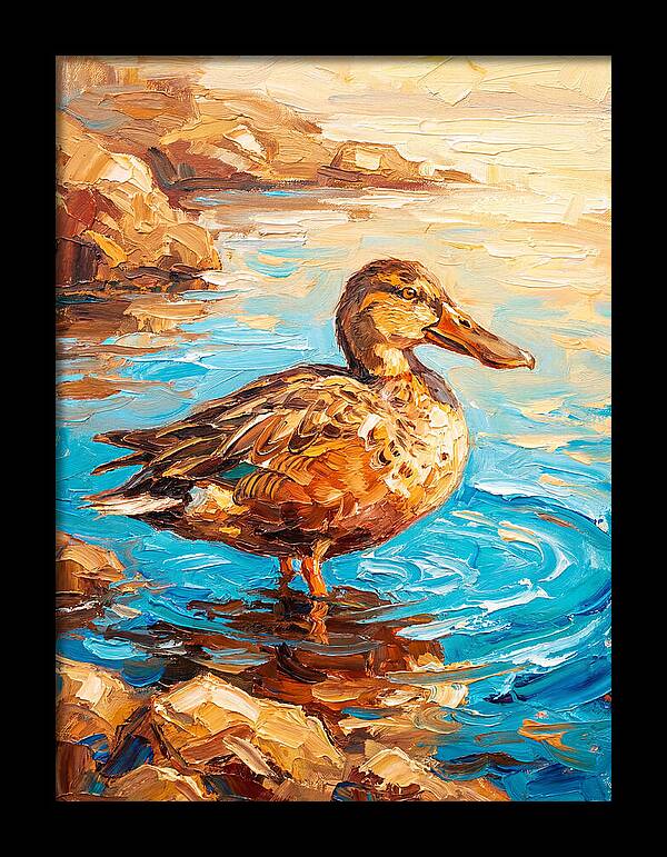 Shoveler In The Mediterranean