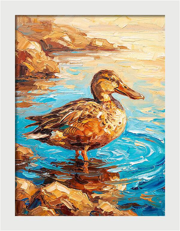 Shoveler In The Mediterranean