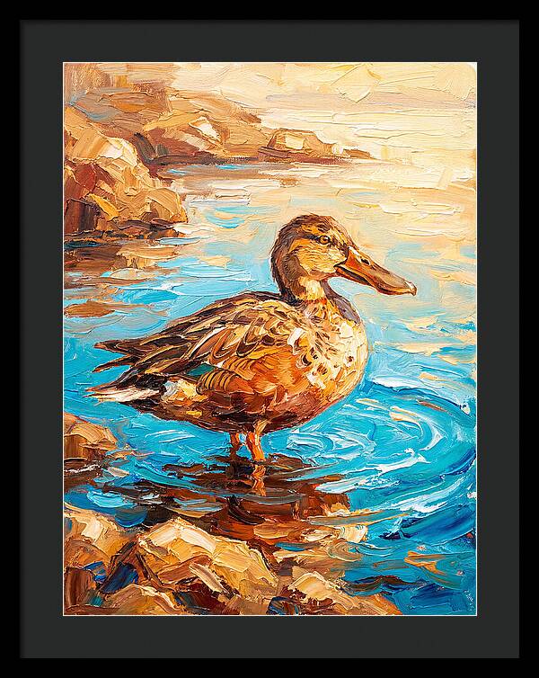 Shoveler In The Mediterranean