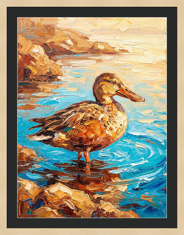 Shoveler In The Mediterranean