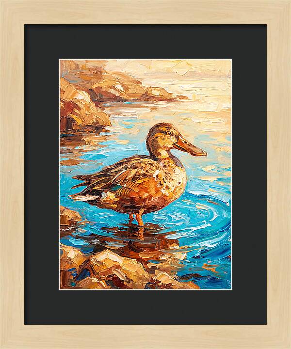 Shoveler In The Mediterranean